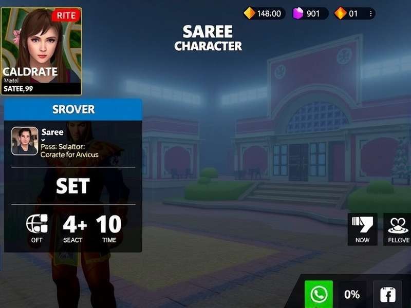 Saree BGMI Slayer gameplay screenshot
